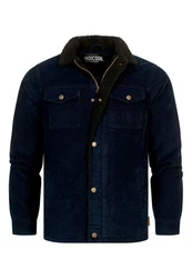 Indicode Winterjacke Tonni Blau/Dunkelblau