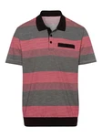 Sieh an! T-Shirt Poloshirt Rosa/Rot/Mischfarben