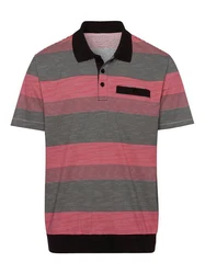 Sieh an! T-Shirt Poloshirt Rosa/Rot/Mischfarben