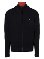 FYNCH-HATTON Strickjacke Dunkelblau/Schwarz
