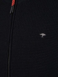 FYNCH-HATTON Strickjacke Dunkelblau/Schwarz