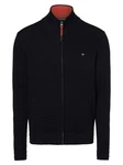 FYNCH-HATTON Strickjacke Dunkelblau/Schwarz