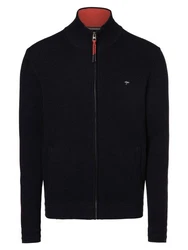 FYNCH-HATTON Strickjacke Dunkelblau/Schwarz