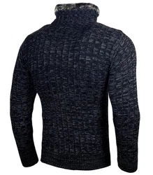 Baxboy Strickpullover Hoher Kragen Stehkragen 