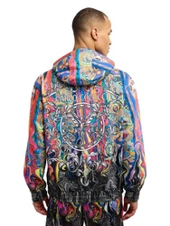 CARLO COLUCCI Hoodie Demattio Mischfarben/Grau/Grün