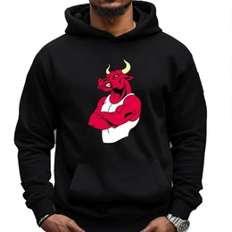 Hoodie Herren Kapuzenpullover Hoodie Pullover Basic Kapuze Streetwear mit Kangurutasche, Druck
