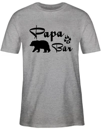 T-Shirt Papa Br Lettering Papa
