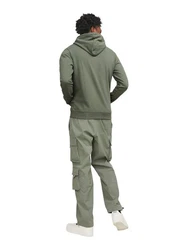 Jack & Jones JCOMAP LOGO SWEAT HOOD SN Kapuzenpullover Dunkelgrün/Khaki