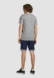 Jack & Jones T-Shirt JJECORP LOGO Print Kurzarm 2-er Stck Pack (3661) Grau (3661)
