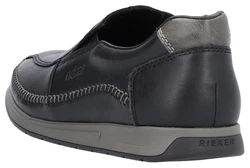 Rieker Slipper Mokassin Loafer Komfortschuh schwarz