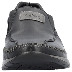 Rieker Slipper Mokassin Loafer Komfortschuh schwarz