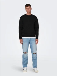 Only & Sons Sweatshirt 'Ceres' schwarz