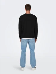 Only & Sons Sweatshirt 'Ceres' schwarz