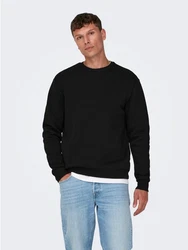 Only & Sons Sweatshirt 'Ceres' schwarz