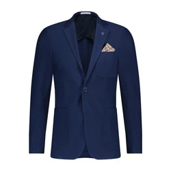 R2 Amsterdam Jackenblazer Traveljacket Dunkelblau/Blau/Hellblau