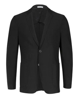 R2 Amsterdam Jackenblazer Traveljacket Schwarz/Dunkelgrau
