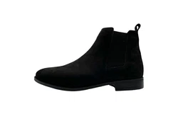 Yu&Luk Chelseaboots mit Stretcheinsatz Schwarz/Blau