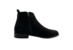 Yu&Luk Chelseaboots mit Stretcheinsatz Schwarz/Blau