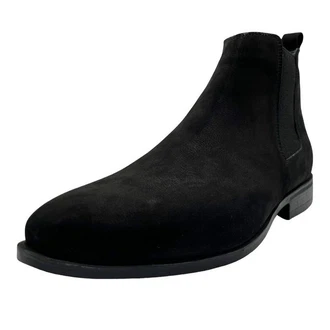 Yu&Luk Chelseaboots mit Stretcheinsatz Schwarz/Blau