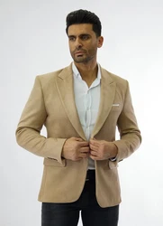 Denim Distriqt Sakko von Denim Distriqt Beige/Khaki/Braun