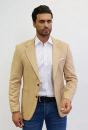 Sakko Feines Velour Herren Sakko von