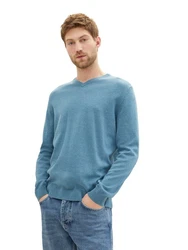 TOM TAILOR Strickpullover basic v-neck knit 