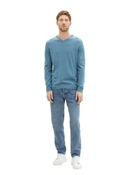 TOM TAILOR Strickpullover basic v-neck knit 