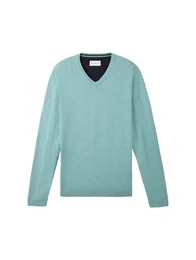 Strickpullover basic v-neck knit