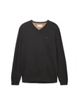 TOM TAILOR V-Ausschnitt Pullover 