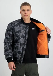 Alpha Industries Bomberjacke MA-1 Puffer Bomber Camo