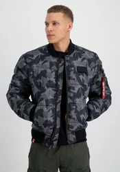 Alpha Industries Bomberjacke MA-1 Puffer Bomber Camo