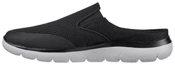 Skechers Summits Clog schwarz/weiß