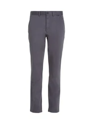 Calvin Klein Chinohose SATEEN STRETCH SLIM CHINO Hellgrau/Dunkelgrau/Grau/Dunkelblau