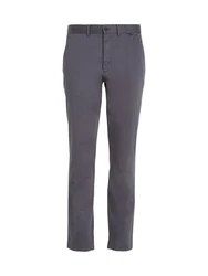 Calvin Klein Chinohose SATEEN STRETCH SLIM CHINO Hellgrau/Dunkelgrau/Grau/Dunkelblau