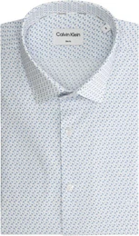 Langarmhemd POPLIN PRINT SLIM SHIRT