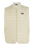 Calvin Klein Steppweste PACKABLE CRINKLE QUILT VEST Khaki/Beige