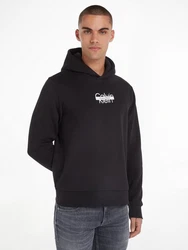 Calvin Klein Kapuzensweatshirt CUT THROUGH LOGO HOODIE 