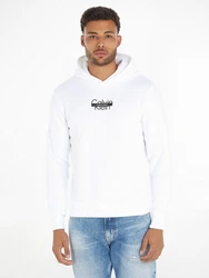 Calvin Klein Kapuzensweatshirt CUT THROUGH LOGO HOODIE 