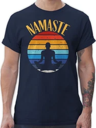 Shirtracer T-Shirt Namaste Yoga und Wellness Geschenk bunt