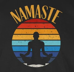 Shirtracer T-Shirt Namaste Yoga und Wellness Geschenk bunt
