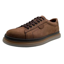 Yu&Luk Sneaker Freizeitschuh Braun/Dunkelbraun/Beige