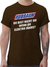 T-Shirt Hubraum - du bist nicht du, wenn du Elektro fhrst Sprche Statement mit Spruch