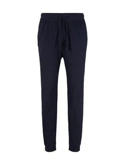 TOM TAILOR Pyjamahose Dunkelblau