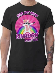 Shirtracer T-Shirt Das ist mein Einhorn Kostüm Rosa