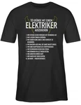 Shirtracer T-Shirt 10 Gründe mit einem Elektriker auszugehen Silber/Grün/Schwarz/Rot/Fliederfarben/Braun