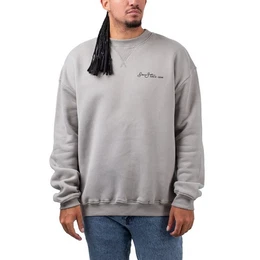 Sweater Script Logo Backprint Peached Crew