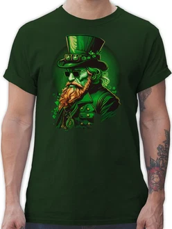 Shirtracer T-Shirt Shamrock Irland Kobold Irische St. Patricks Day Grün Shirtracer T-Shirt Shamrock Irland Kobold Irische St. Patricks Day Grün