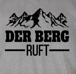 Shirtracer T-Shirt Der Berg ruft schwarz