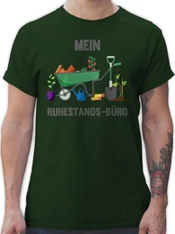 T-Shirt Mein Ruhestands-Bro - Garten Gartenarbeit Grtnern Hobby Outfit