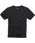 Brandit T-Shirt Premium Shirt Schwarz/Dunkelgrau